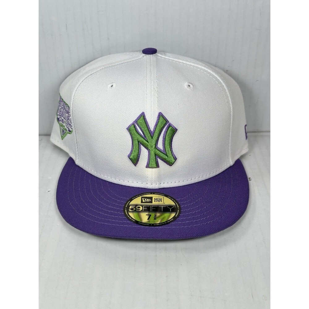 Size 7 3/8 New Era New York Yankees 2009 World Series 59FIFTY Fitted Hat Cap NWT